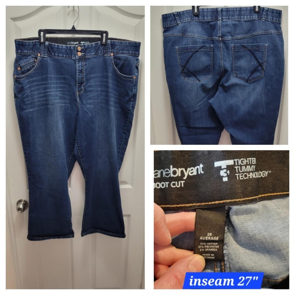 Lane Bryant Size 28x27 Jeans